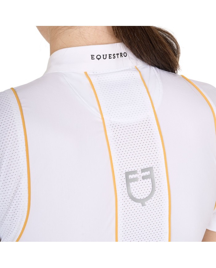 WOMEN S COMPETITION POLO SHIRT SS BUTTONS