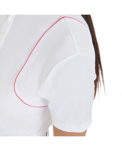 WOMEN S COMPETITION POLO SHIRT SS BUTTONS