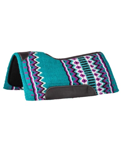 WOOL TOP FELT BOTTOM SADDLE PAD 34X36