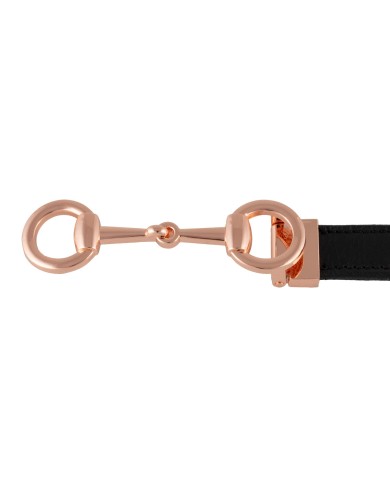 WOMEN S CLINCHER BELT WITH BIT BUCKLE