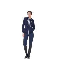 WOMEN S BASIC FLEECE HOODIE EQUESTROxFISE