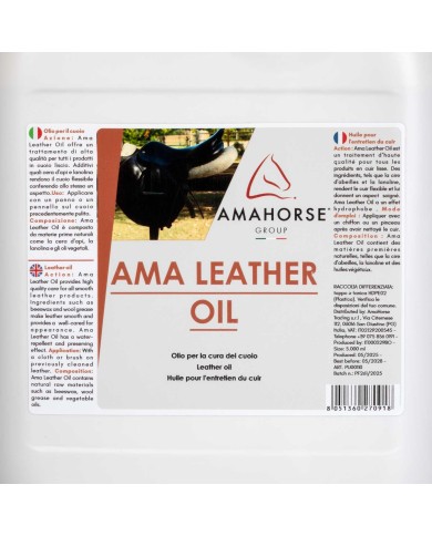 AMA LEATHER OIL OLIO PER CUOIO (5 LT)