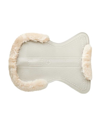 THERAPEUTIC GEL PAD CUT OUT 1/2 SHEEPSKIN EDGE W/DRI-LEX