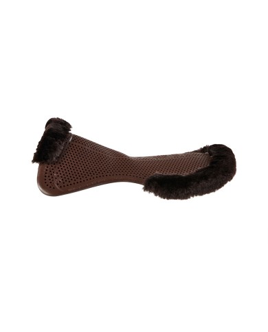 THERAPEUTIC GEL PAD CUT OUT 1/2 SHEEPSKIN EDGE W/DRI-LEX