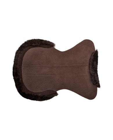 THERAPEUTIC GEL PAD CUT OUT 1/2 SHEEPSKIN EDGE W/DRI-LEX