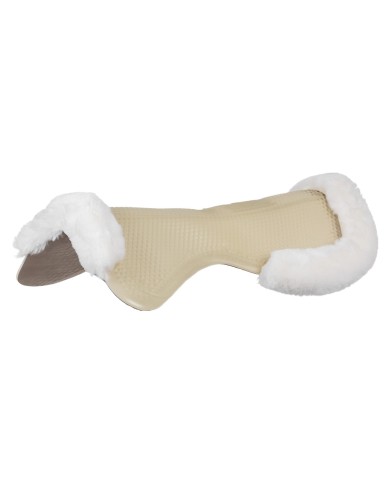 THERAPEUTIC GEL PAD CUT OUT 1/2 SHEEPSKIN EDGE W/DRI-LEX