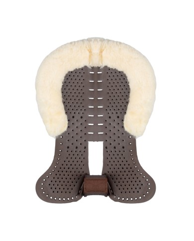 WITHERS FREE PIUMA AERO BALANCE FLAT GEL PAD CUT OUT WITH SHEEPSKIN