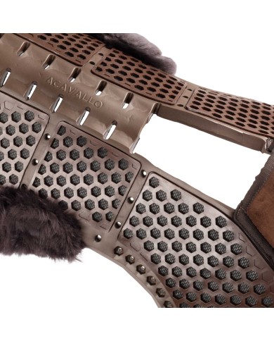WITHERS FREE PIUMA AERO BALANCE FLAT GEL PAD CUT OUT WITH SHEEPSKIN