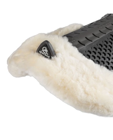 WITHERS FREE PIUMA AERO BALANCE FLAT GEL PAD CUT OUT WITH SHEEPSKIN