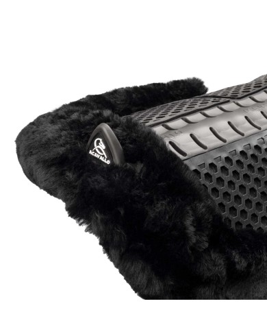 WITHERS FREE PIUMA AERO BALANCE FLAT GEL PAD CUT OUT WITH SHEEPSKIN