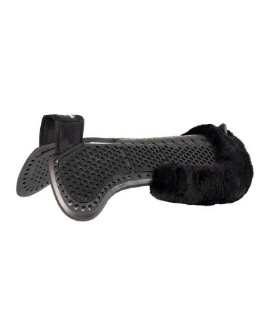 WITHERS FREE PIUMA AERO BALANCE FLAT GEL PAD CUT OUT WITH SHEEPSKIN