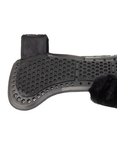 WITHERS FREE PIUMA AERO BALANCE FLAT GEL PAD CUT OUT WITH SHEEPSKIN