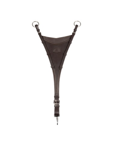 LEATHER ADJUSTABLE BIB MARTINGALE ATTACHMENT