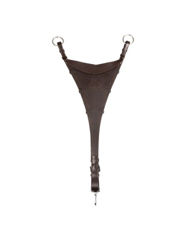 LEATHER ADJUSTABLE BIB MARTINGALE ATTACHMENT