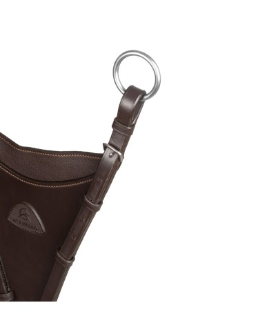 LEATHER ADJUSTABLE BIB MARTINGALE ATTACHMENT