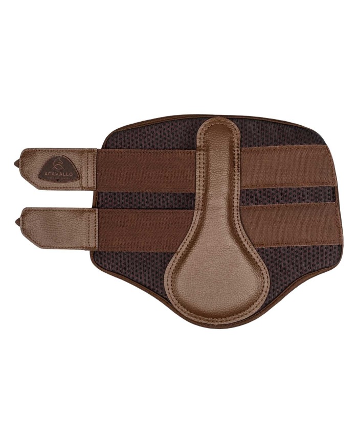 ACAVALLO FRONT BRUSHING HORSE BOOTS NEOPRENE PERFORATED W/DOUBLE