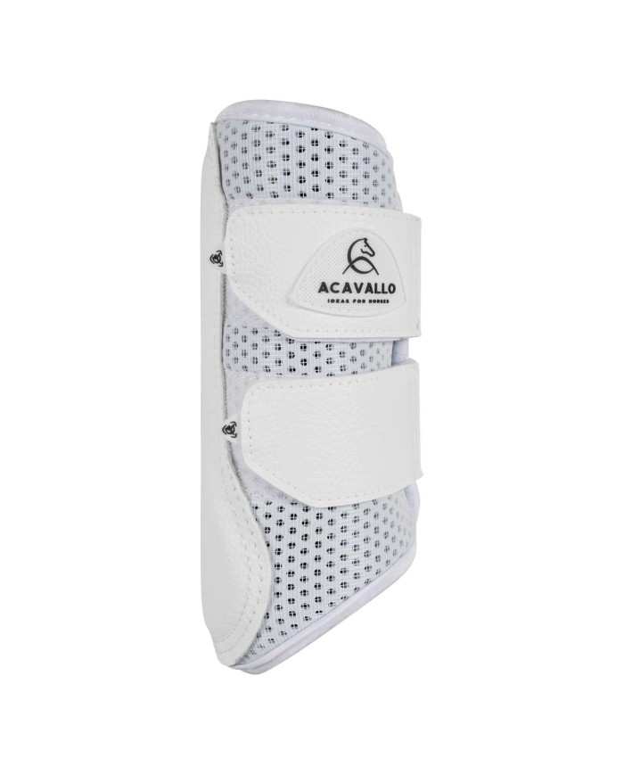 ACAVALLO FRONT BRUSHING HORSE BOOTS NEOPRENE PERFORATED W/DOUBLE