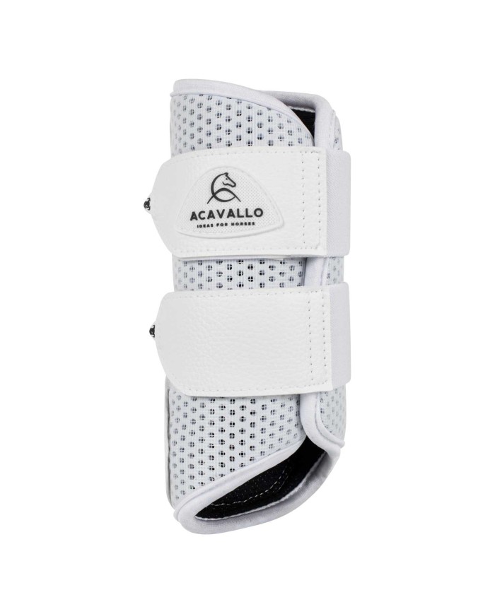 ACAVALLO FRONT BRUSHING HORSE BOOTS NEOPRENE PERFORATED W/DOUBLE