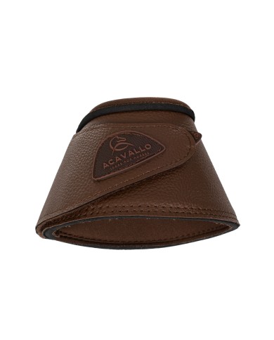 ACAVALLO BELL BOOTS IN PU LEATHER W FASTENING