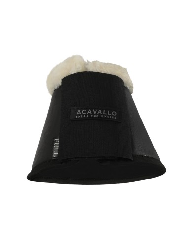 ECO-LEATHER BELL BOOTS W FASTENING