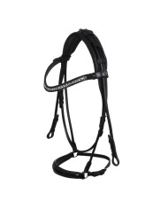 SUNFLOWER DROP NOSEBAND STLEX PEARL SOFT ANATOMIC LEATHER BRIDLE
