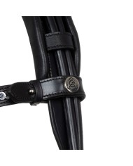 SUNFLOWER DROP NOSEBAND STLEX PEARL SOFT ANATOMIC LEATHER BRIDLE