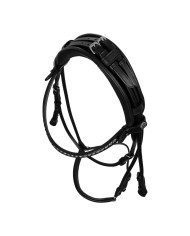 SUNFLOWER DROP NOSEBAND STLEX PEARL SOFT ANATOMIC LEATHER BRIDLE