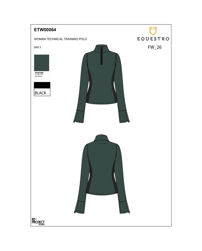 WOMAN TECHNICAL TRAINING POLO