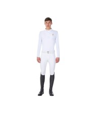 MEN S COMPETITION POLO LS BUTTONS EQUESTROxFISE