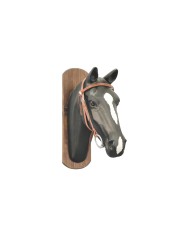 TESTIERA DIRITTA CUOIO GRASSO INSERTI C/REDINI LAKOTA