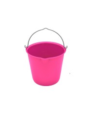 SECCHIO IN PLASTICA FLEX DA 15 LT CON MANICO IN METALLO