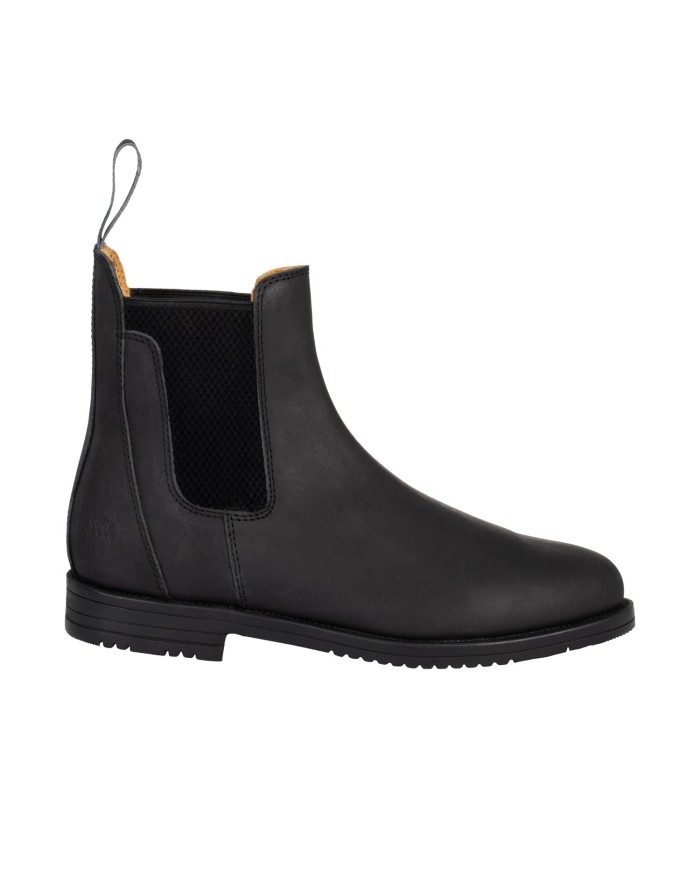 STIVALETTI JODHPUR CUOIO C/ELASTICO LATERALE