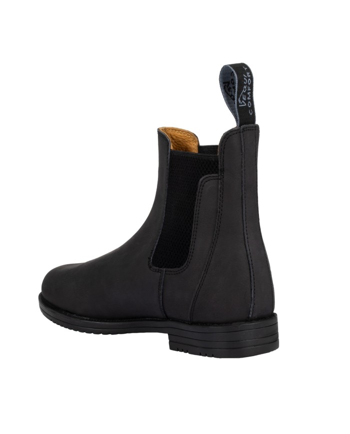 STIVALETTI JODHPUR CUOIO C/ELASTICO LATERALE