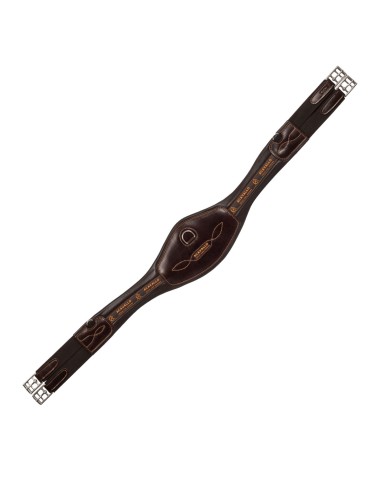 SOFT LEATHER ANATOMIC GIRTH