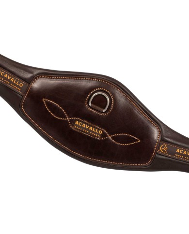 SOFT LEATHER ANATOMIC GIRTH