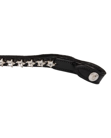 ACAVALLO BROWBAND W/STARRY CRYSTALS