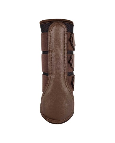 ACAVALLO HIND BRUSHING HORSE BOOTS NEOPRENE PERFORATED W/TRIPLE
