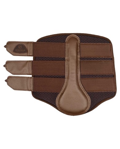 ACAVALLO HIND BRUSHING HORSE BOOTS NEOPRENE PERFORATED W/TRIPLE