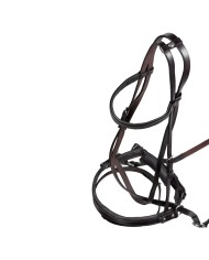 TESTIERA BITTLESS HORSE BALL C/REDINI
