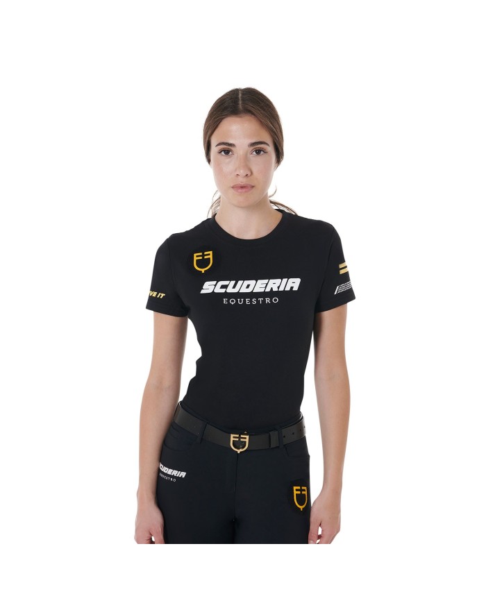 WOMEN S SCUDERIA EQUESTRO COLLECTION COTTON T-SHIRT