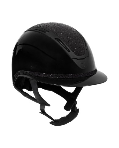 WOMEN APOCALIPSE HELMET WITH DIAMONDS AND SHINY SHELL