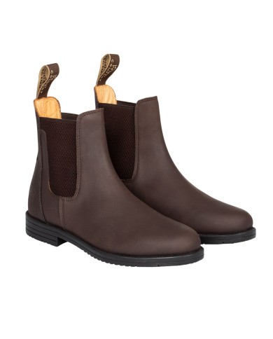 STIVALETTI JODHPUR CUOIO C/ELASTICO LATERALE