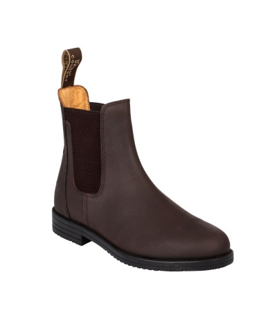 STIVALETTI JODHPUR CUOIO C/ELASTICO LATERALE