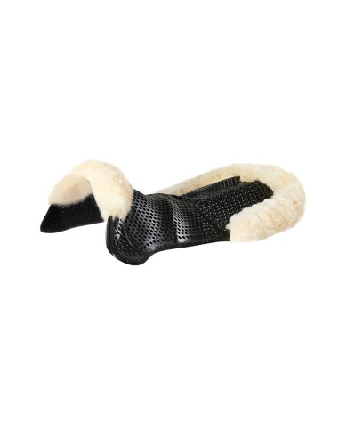 GEL PAD & BACK RISER SHEEPSKIN CUT OUT JUST GEL
