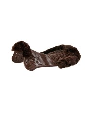 GEL PAD & BACK RISER SHEEPSKIN CUT OUT JUST GEL