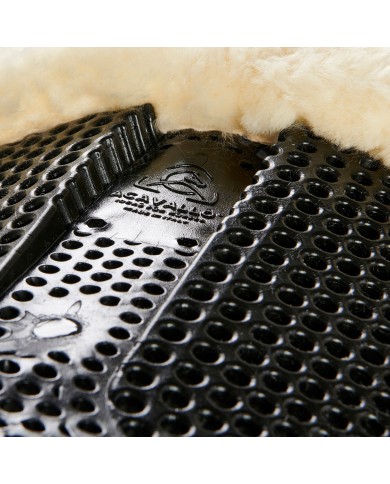 GEL PAD & BACK RISER SHEEPSKIN CUT OUT JUST GEL