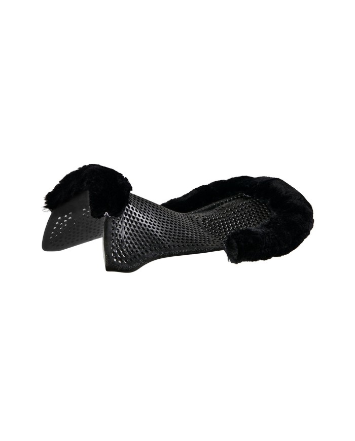GEL PAD & BACK RISER SHEEPSKIN CUT OUT JUST GEL