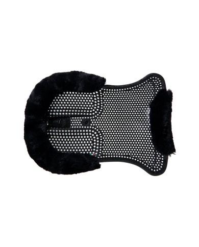 GEL PAD & BACK RISER SHEEPSKIN CUT OUT JUST GEL