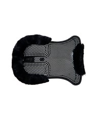 GEL PAD & BACK RISER SHEEPSKIN CUT OUT JUST GEL