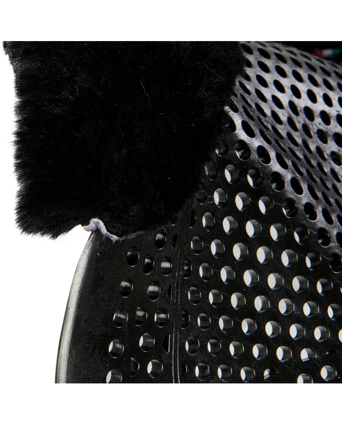 GEL PAD & BACK RISER SHEEPSKIN CUT OUT JUST GEL